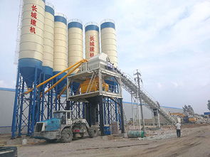 长城建机HZS240商混搅拌站交付西藏，助力雪域蓝天经济建设